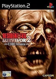 Portada oficial de Resident Evil Survivor 2 Code: Veronica  PS2