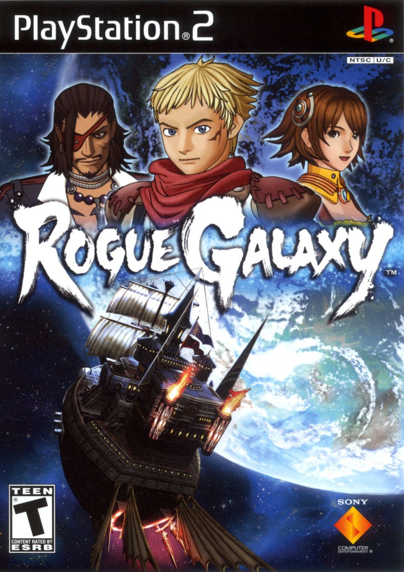 Portada oficial de Rogue Galaxy  PS2
