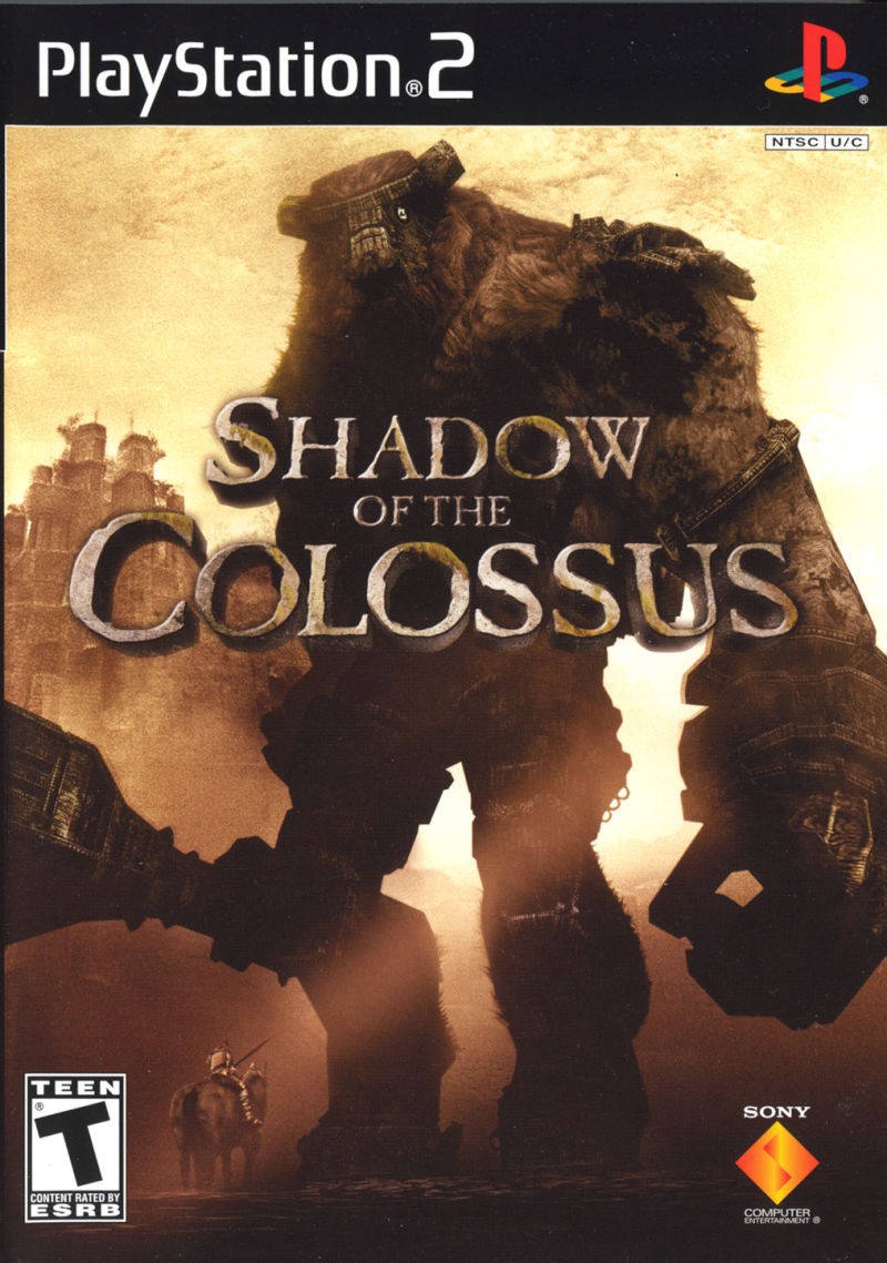 Portada oficial de Shadow of the Colossus  PS2