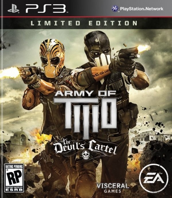 Portada oficial de Army of Two: The Devil's Cartel  PS3