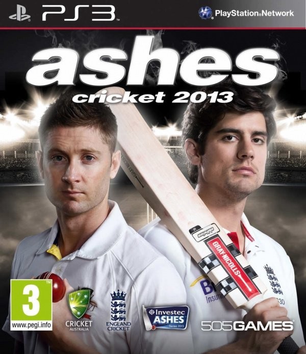 Portada oficial de Ashes Cricket 2013  PS3