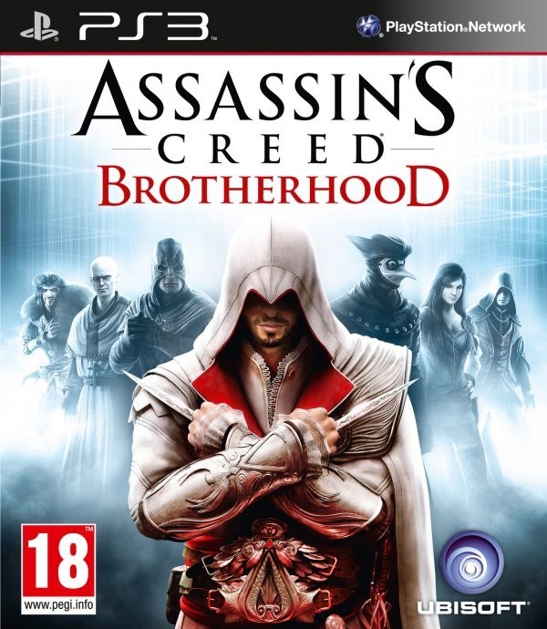 Portada oficial de Assassin's Creed: Brotherhood  PS3