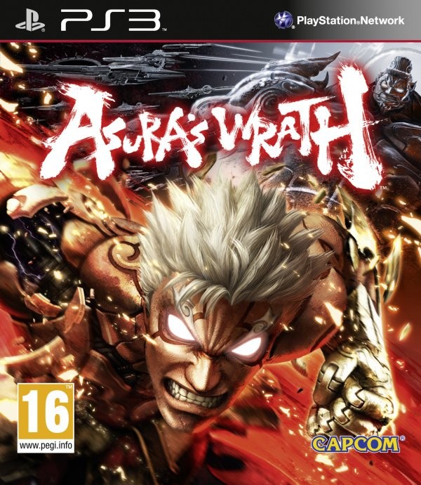 Portada oficial de Asura's Wrath  PS3