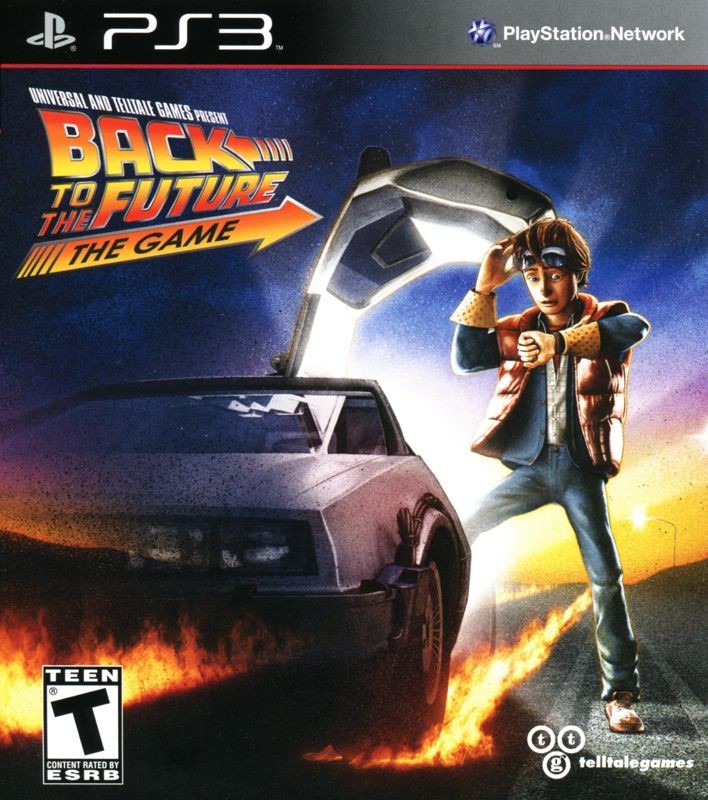 Portada oficial de Back to the Future: The Game  PS3