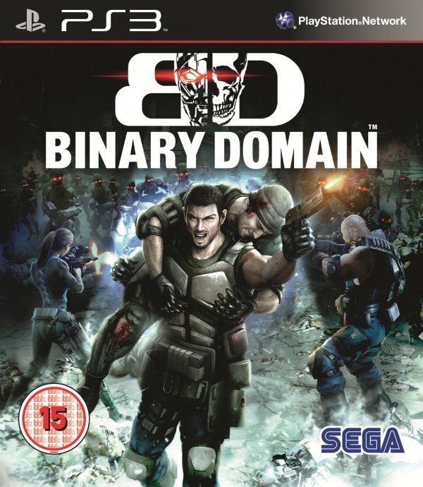 Portada oficial de Binary Domain  PS3