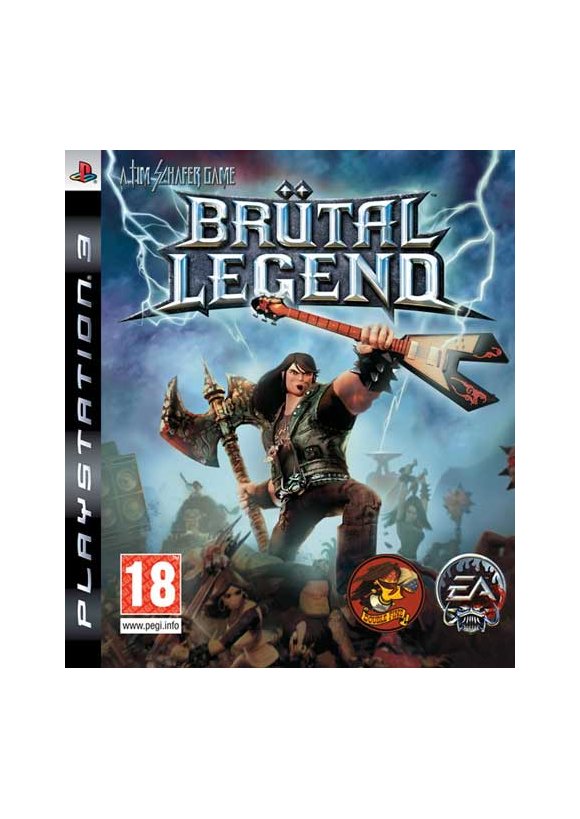 Portada oficial de Brütal Legend  PS3