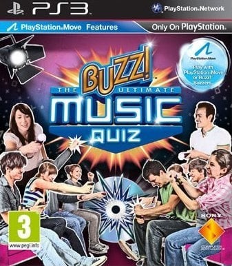 Portada oficial de Buzz!: The Ultimate Music Quiz  PS3