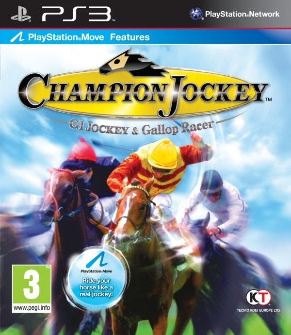 Portada oficial de Champion Jockey  PS3