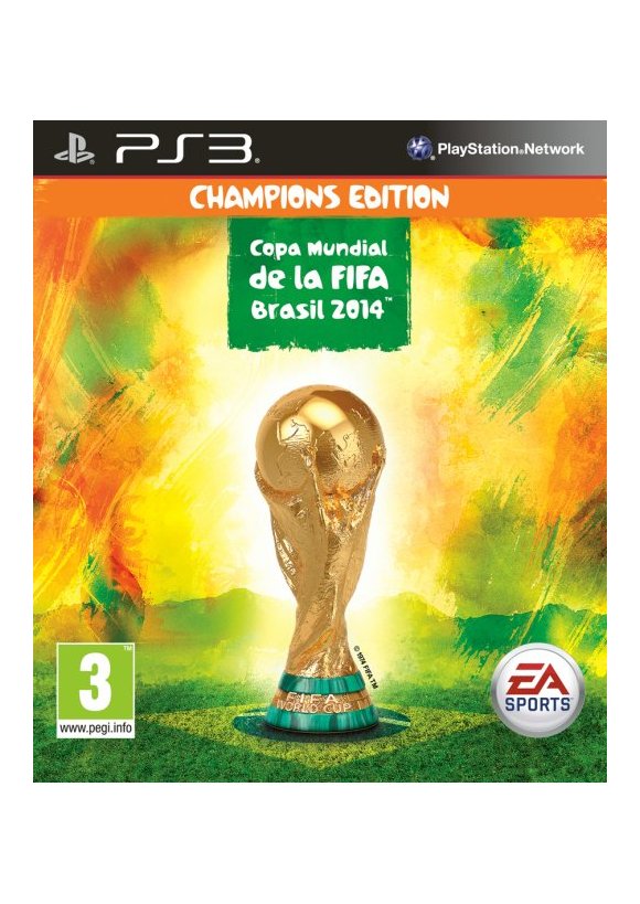 Portada oficial de Copa Mundial de la FIFA Brasil 2014 PS3