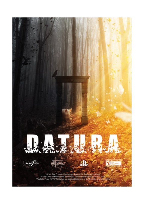 Portada oficial de Datura  PS3