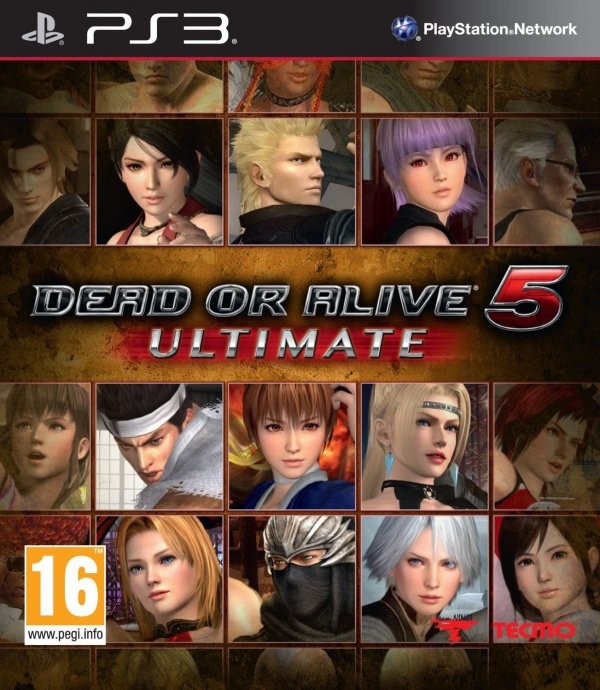 Portada oficial de Dead or Alive 5 Ultimate  PS3
