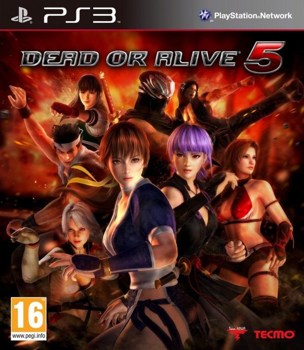 Portada oficial de Dead or Alive 5  PS3
