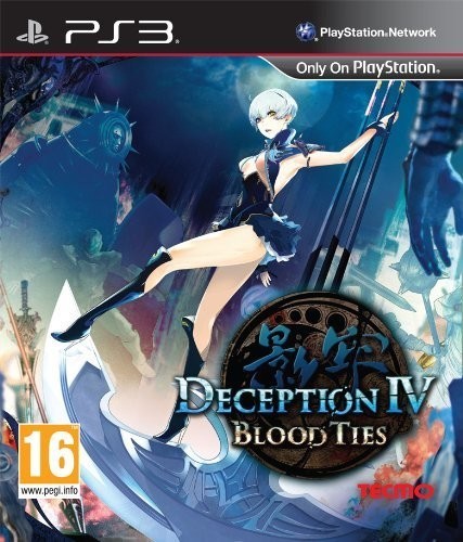 Portada oficial de Deception IV: Blood Ties  PS3