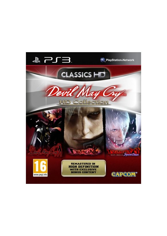 Portada oficial de Devil May Cry HD Collection  PS3