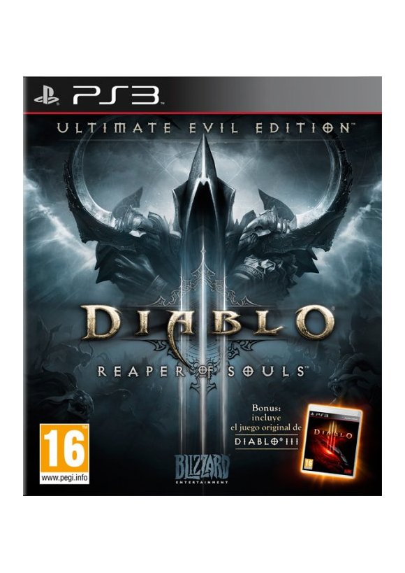 Portada oficial de Diablo III Ultimate Evil Edition PS3