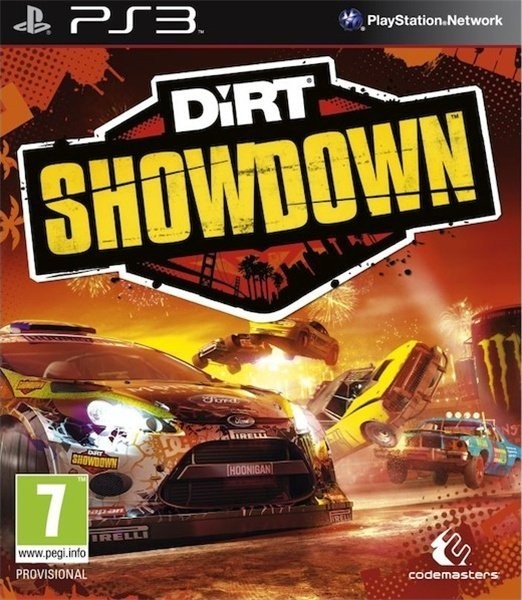 Carátula DiRT Showdown  PS3