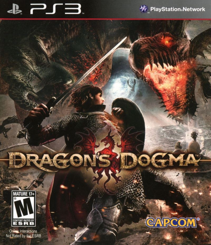 Portada oficial de Dragon's Dogma  PS3