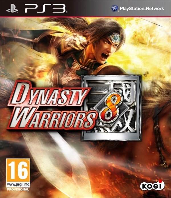 Portada oficial de Dynasty Warriors 8  PS3