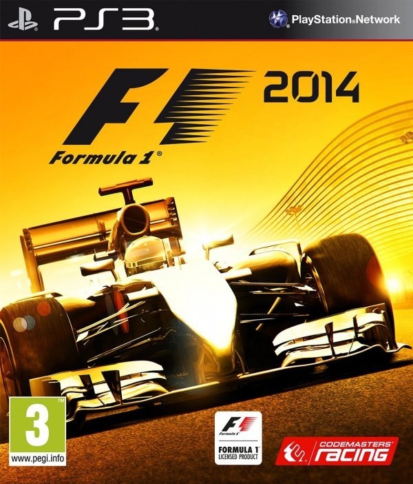 Portada oficial de F1 2014  PS3