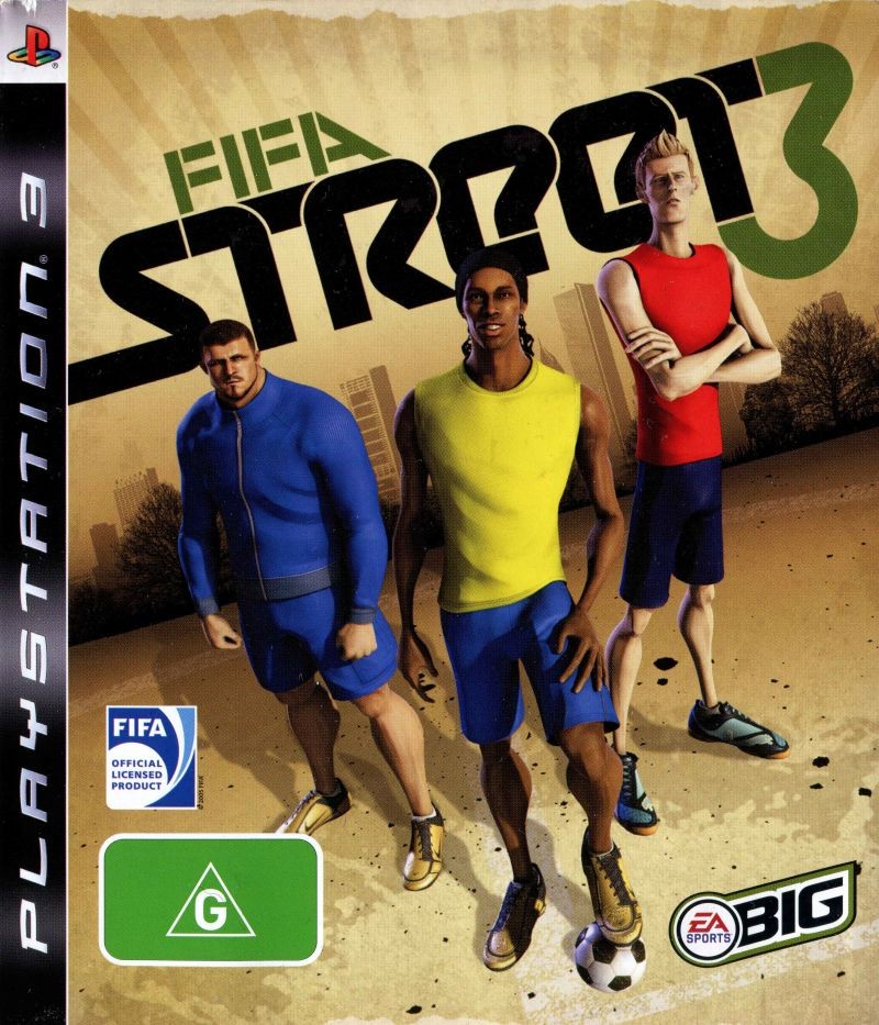 Portada oficial de FIFA Street  PS3