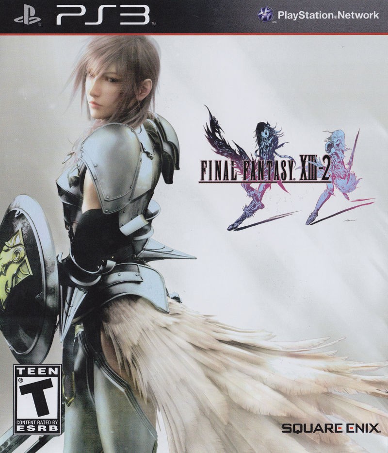 Portada oficial de Final Fantasy XIII-2  PS3