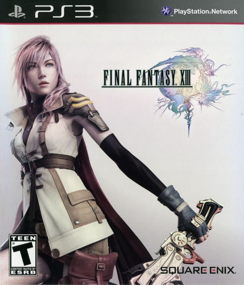 Portada oficial de Final Fantasy XIII  PS3