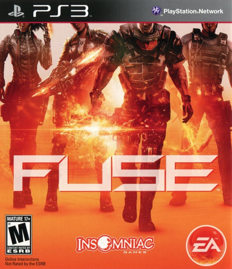Portada oficial de Fuse  PS3