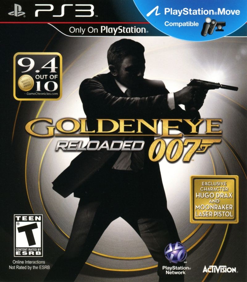 Portada oficial de GoldenEye 007: Reloaded  PS3
