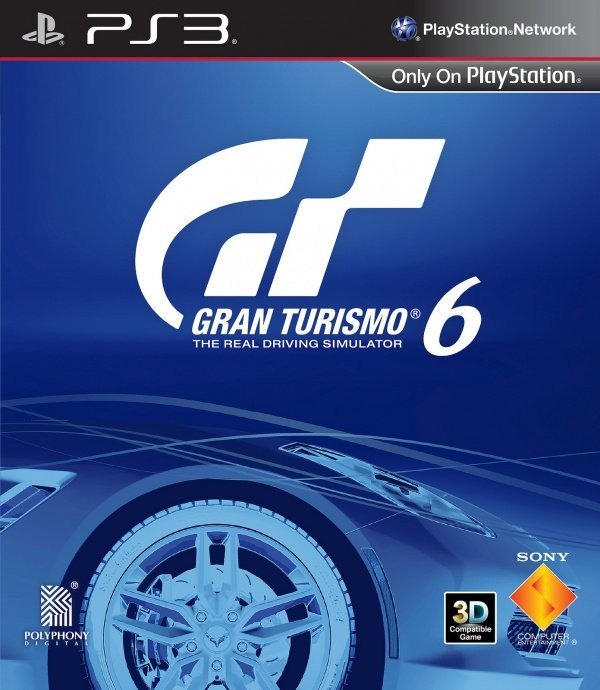 Portada oficial de Gran Turismo 6  PS3