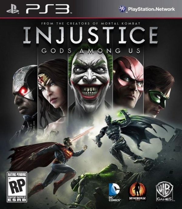 Carátula Injustice: Gods Among Us  PS3