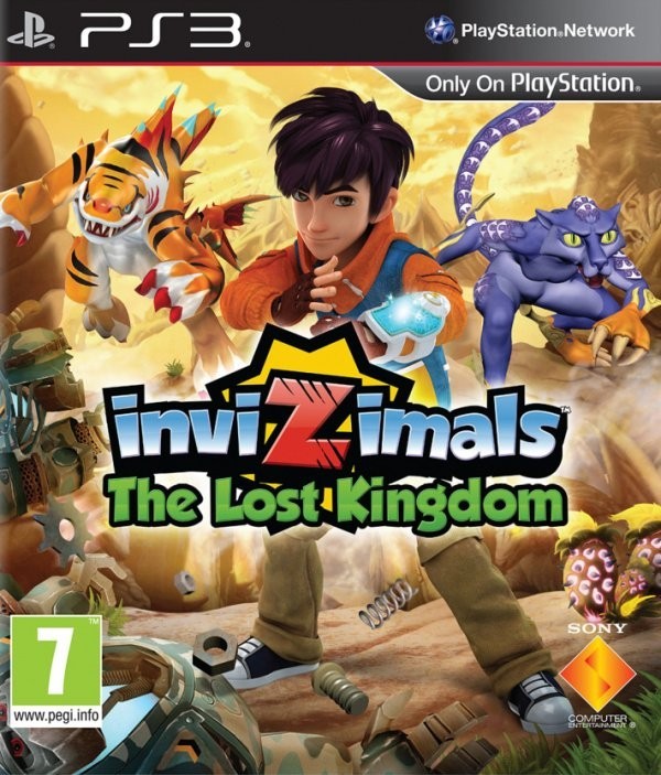 Portada oficial de Invizimals: The Lost Kingdom  PS3