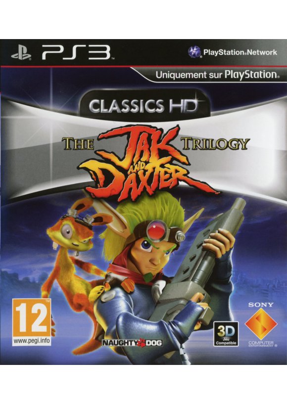 Portada oficial de Jak and Daxter HD Collection PS3