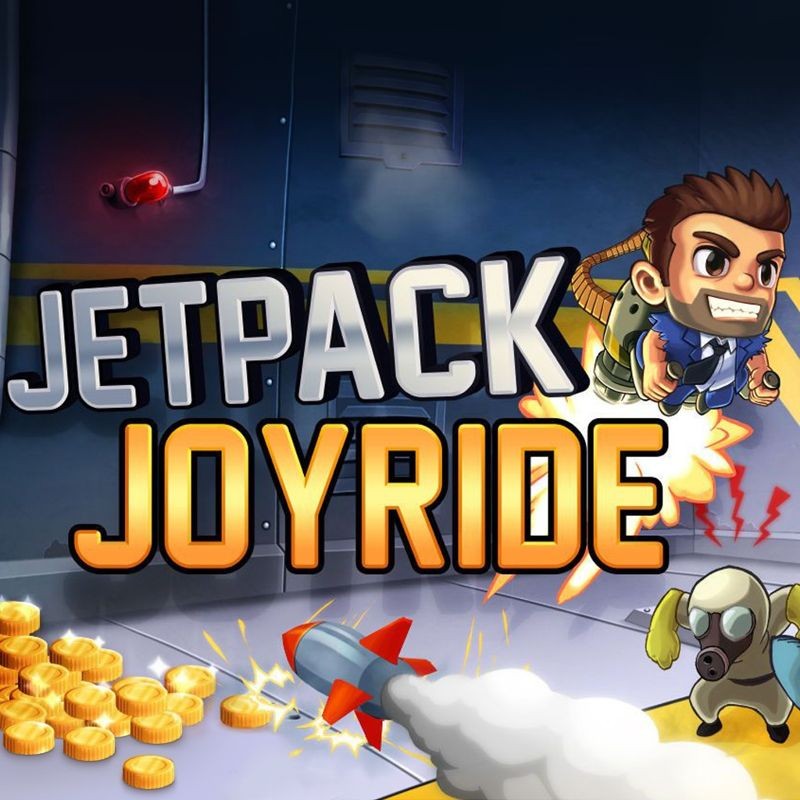 Portada oficial de Jetpack Joyride  PS3