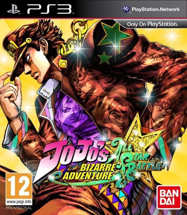 Portada oficial de JoJo's Bizarre Adventure: All-Star Battle  PS3