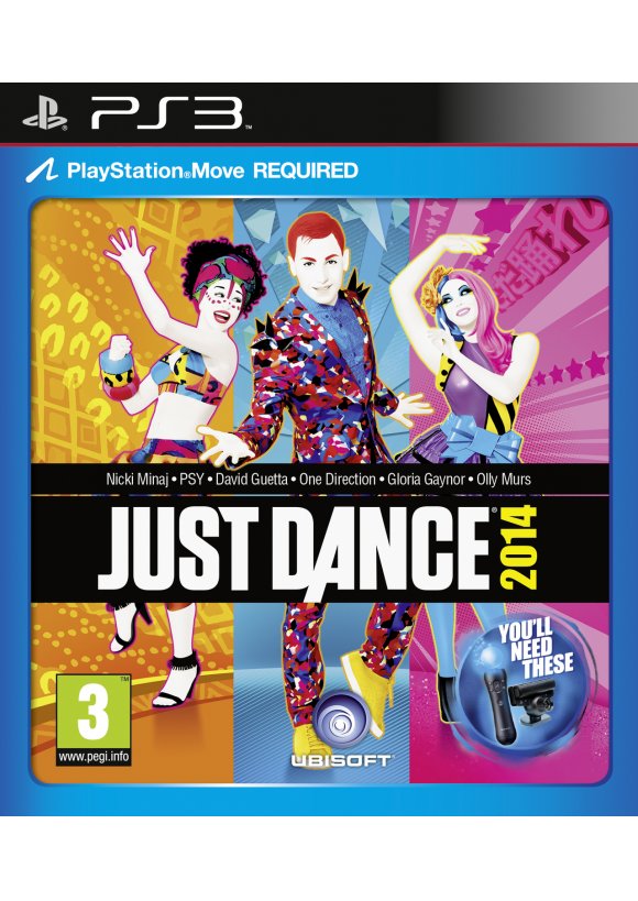 Portada oficial de Just Dance 2014 PS3