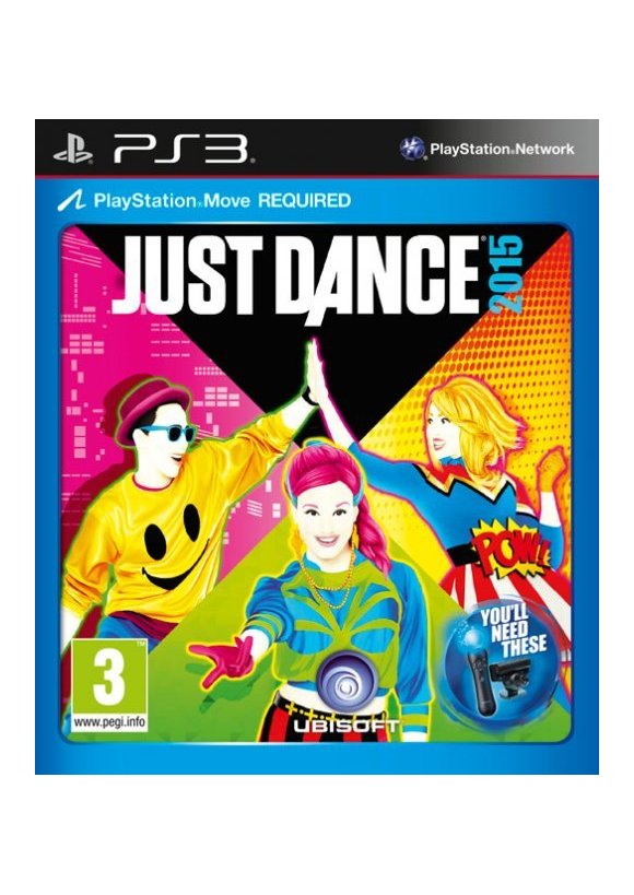 Portada oficial de Just Dance 2015 PS3