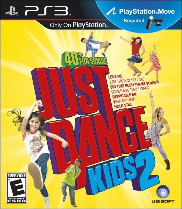 Portada oficial de Just Dance Kids 2  PS3