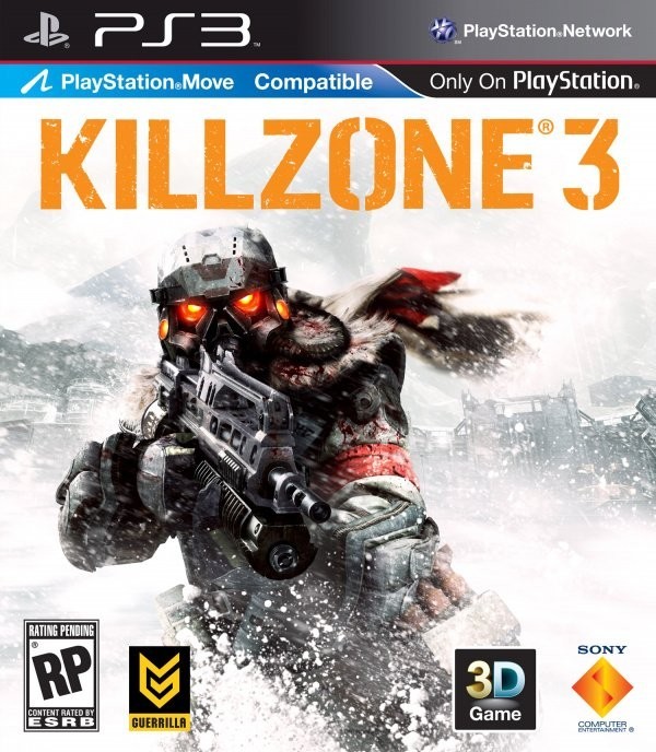 Portada oficial de Killzone 3  PS3