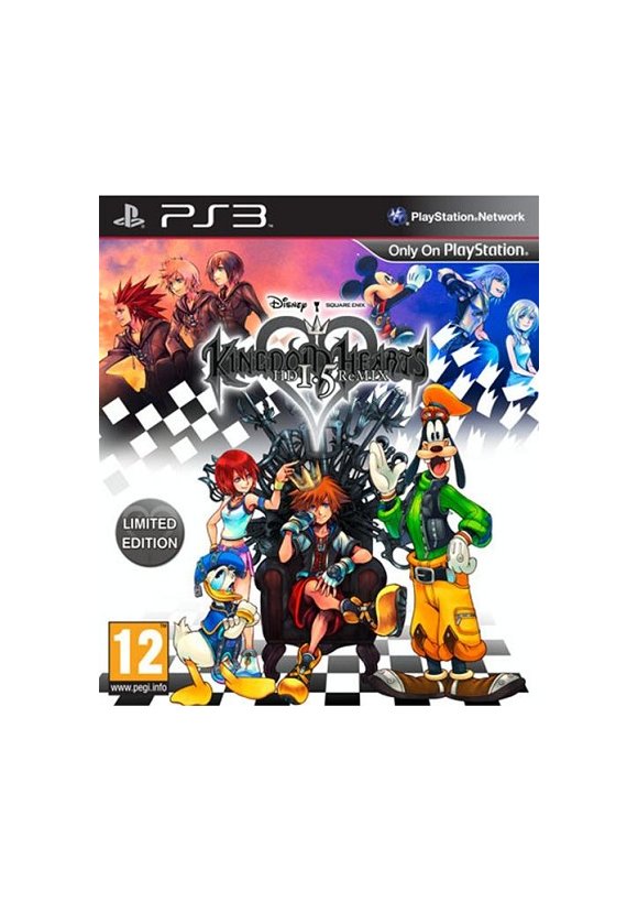Portada oficial de Kingdom Hearts 1.5 HD ReMIX PS3