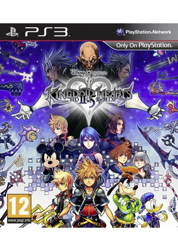 Portada oficial de Kingdom Hearts 2.5 HD ReMIX PS3