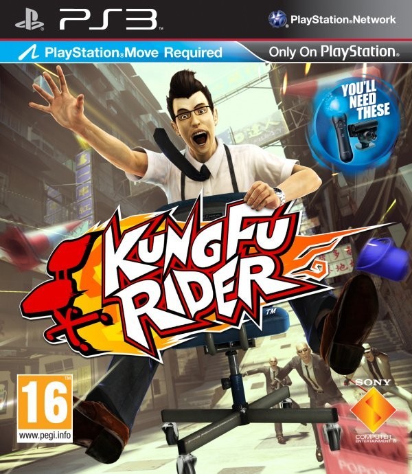 Portada oficial de Kung Fu Rider  PS3