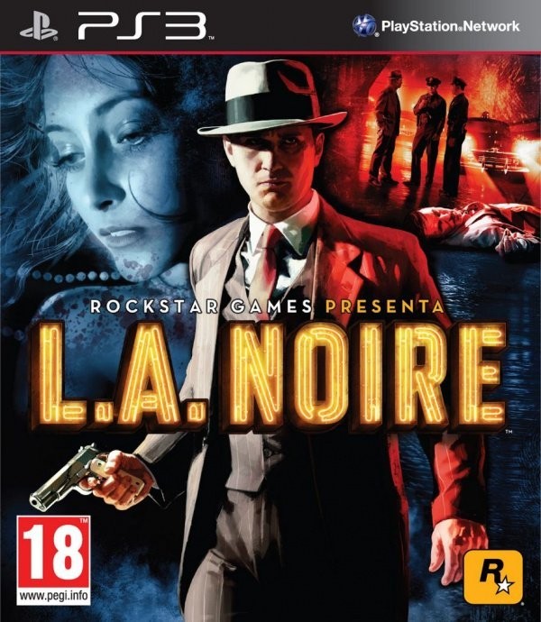 Portada oficial de L.A. Noire  PS3