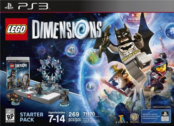 Portada oficial de LEGO Dimensions  PS3