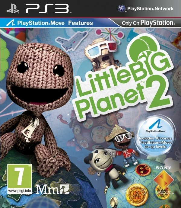 Portada oficial de LittleBigPlanet 2  PS3