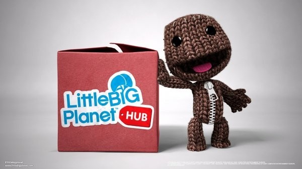 Portada oficial de LittleBigPlanet HUB  PS3