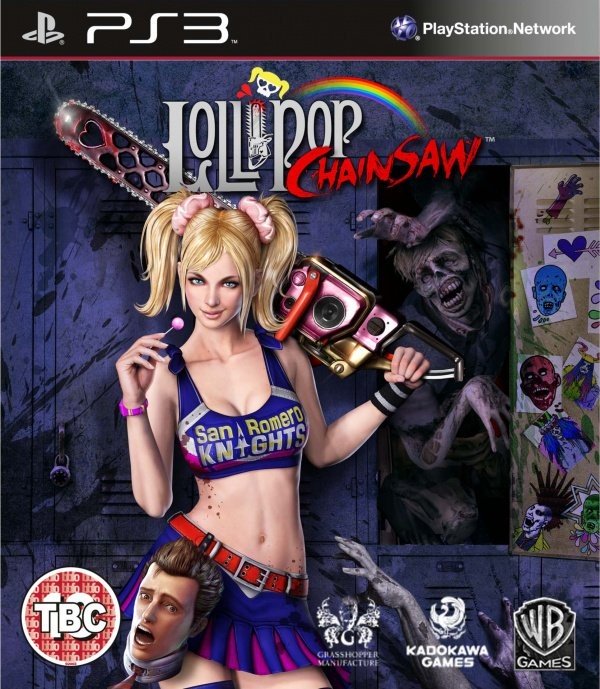 Portada oficial de Lollipop Chainsaw  PS3
