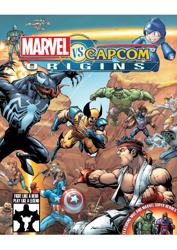 Portada oficial de Marvel vs. Capcom Origins  PS3