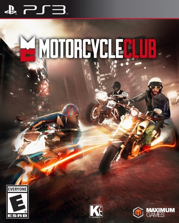 Portada oficial de Motorcycle Club  PS3