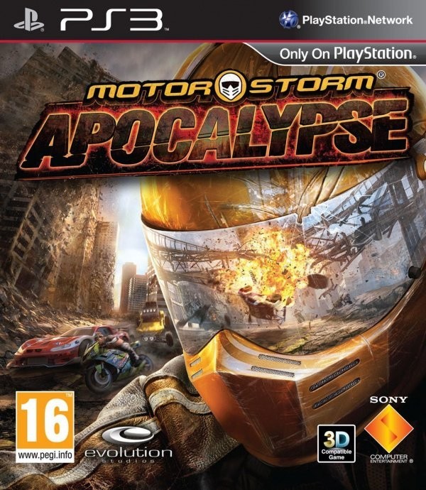 Portada oficial de MotorStorm Apocalypse  PS3