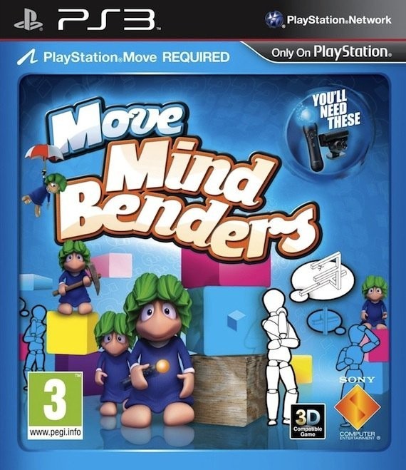 Portada oficial de Move Mind Benders  PS3